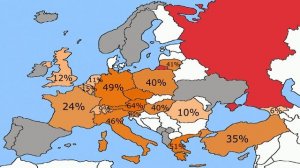 Наиболее зависимые от российского газа страны Европы