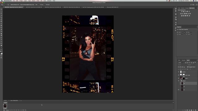 Mura Masa GIF Effect + Fuji Template = Flaaammmessss смотреть онлайн