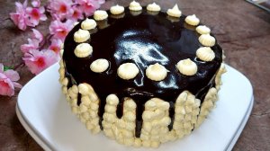 Простой и очень быстрый торт к чаю. Очень вкусный и нежный.