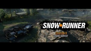 SnowRunner 8 сезон Грандиозный Урожай Прохождение Обзор Геймплей # 8