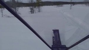 Аэросани Надым  26 марта 2019.