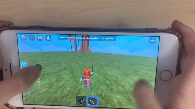 ROBLOX бегаю от крыс / у меня новая прическа смотреть онлайн