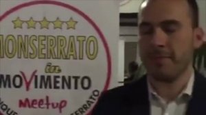 Manlio Di Stefano (M5S) a Monserrato per sostenere Adriano Cossa