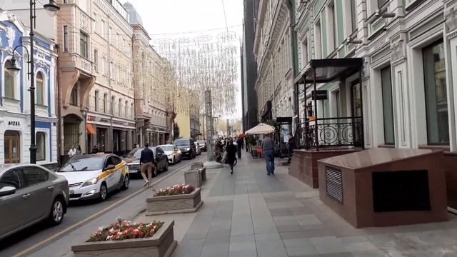 Москва 2986 Тверской проезд, улица Большая Дмитровка, Дмитровский переулок лето день смотреть онлайн