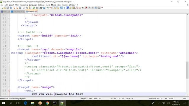 Ant and xslt report смотреть онлайн