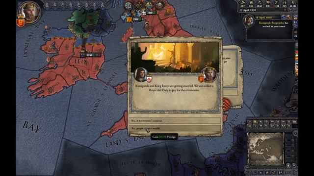 Crusader Kings 2 - Let's Play Mercia! - Imperial Domination! смотреть онлайн