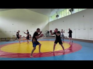 Александр Шлеменко на сборах с командой .