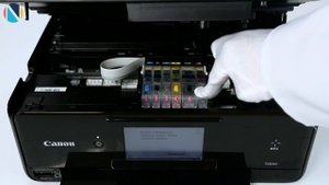 Заправка и установка ПЗК на Canon PIXMA TS8040/6040/5040