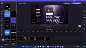 Как создать своё видео на компьютере в clipchamp