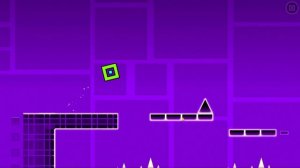 Играем в Geometry Dash. Уровень Stereo Madness.