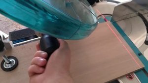 DLS211. Makita. Первый рез