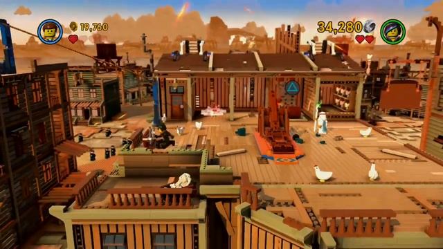 The LEGO Movie Videogame - 2 Player Local Multiplayer Coop Gameplay (PS4) смотреть онлайн