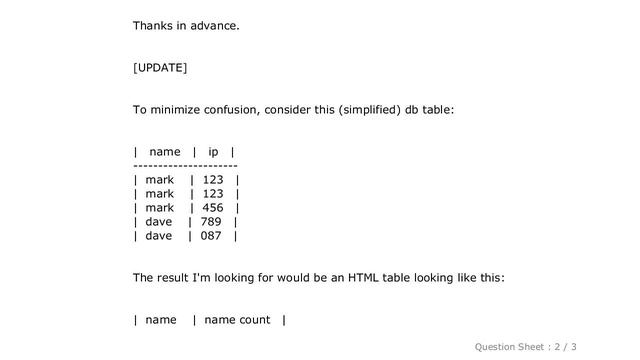 MySQL : mysql query: SELECT DISTINCT column1, GROUP BY column2