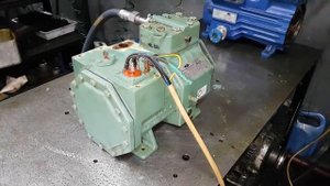 Испытание Компрессора Bitzer 2FES-3Y После Ремонта