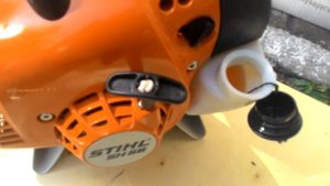 Бензиновая воздуходувка, Всасывающий измельчитель STIHL SH 56