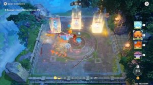 Genshin impact. Грибомеханикус. морозная чистота