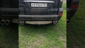 Тойота Прадо 120 4.0 звук выхлопа