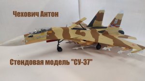 Чехович Антон стендовая модель СУ-37