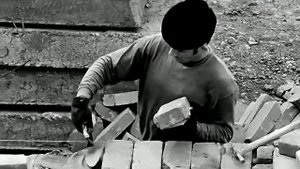 1969 год. Нижняя Тавда. Строительство жилых домов и школы.