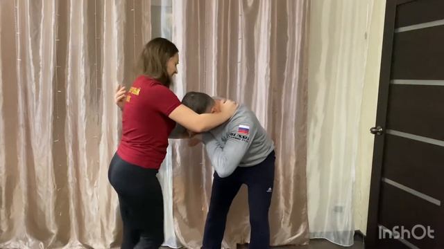 Самбо самооборона защита от домогательства #самооборона