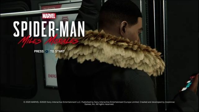 PS 4 Marvels Spider-Man Miles Morales/Человек-Паук Марвел Майлз Моралес Matter Up