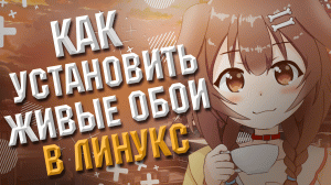 Как установить живые обои в ЛИНУКС с ГНОМ