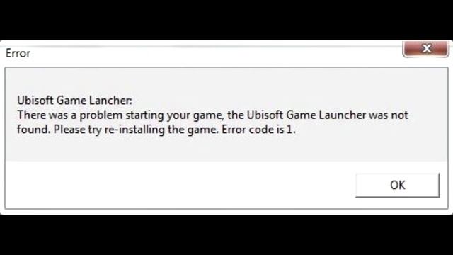 Ubisoft Game Launcher - решение