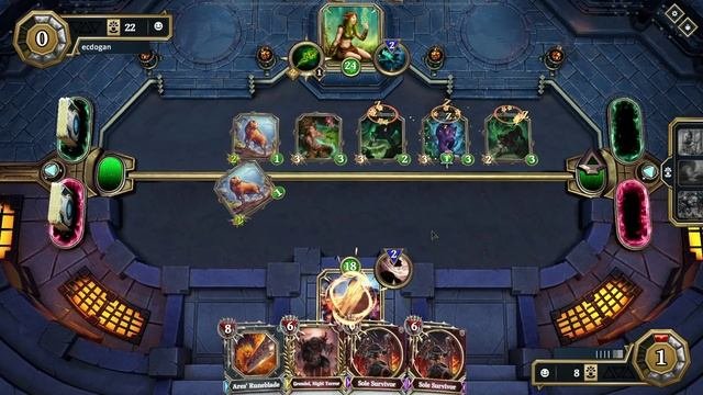 Gods Unchained Control War Ares' Runeblade