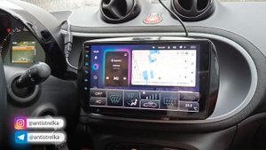 Крутая магнитола на SMART ForTwo - Teyes CC3. Обзор, характеристики, совместимость.