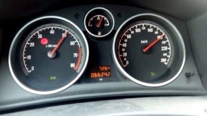 Opel Astra H 1,6 115 л.с. максимальная скорость