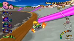 Mario Kart: Double Dash - All Characters Losing Animations