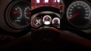 Пересвет приборной панели Subaru Forester SG5 рестайлинг.