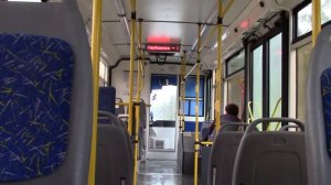 Салон троллейбуса Тролза Мегаполис 3068 г Тольятти