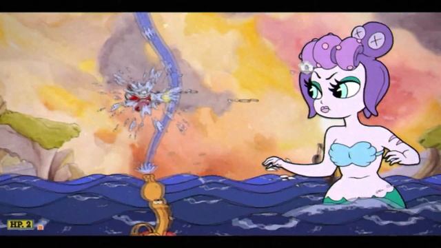 Тактика прохождения Русалки в CupHead! смотреть онлайн