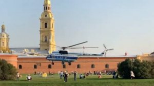 Взлёт и посадка вертолета «МИ - 8»