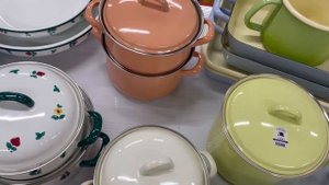 Видео-обзор эмалированной посуды Riess с уценкой