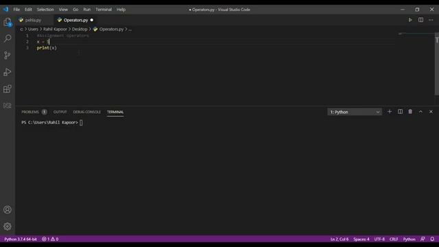 Operators 2 | Assignment Operators | Python | Hindi