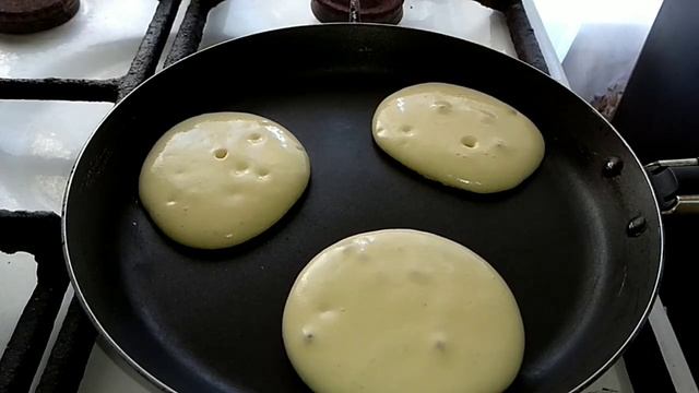 Панкейки рецепт!!!Простой рецепт воздушных панкейков.Панкейки на молоке..mp4