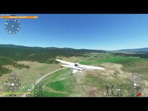 MFS 2020 / Пробую полетать, поиск одной деревушки.