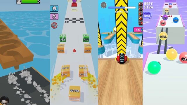 Marble Run || Jelly Run 2048 || Going Ball || Ball Run 2048 - All Level ||  @LittleMoviesGamesFun