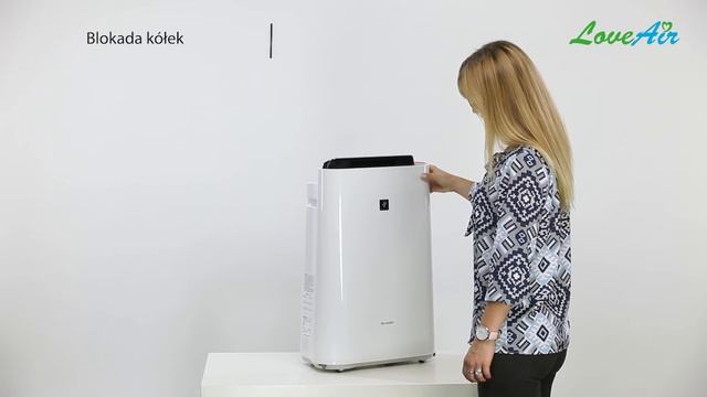 Oczyszczacz powietrza Sharp KC-D60EUW - prezentacja działania смотреть онлайн