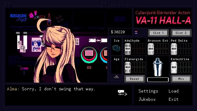 VA-11 HALL-A: Cyberpunk Bartender Action -24- Switching Roles смотреть онлайн