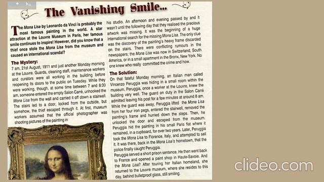 The vanish smile