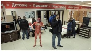 Harlem Shake в мебельном магазине