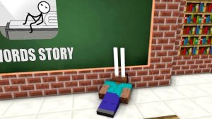 Monster School : WORDS STORY CHALLENGE