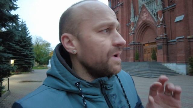 ЗДЕСЬ ПРОЛИЛАСЬ МОЯ КРОВЬ... ИСТОРИЯ  И ПРОГУЛКА НА МЕСТЕ СОБЫТИЯ... /  РИМСКО-КАТОЛИЧЕСКИЙ СОБОР /