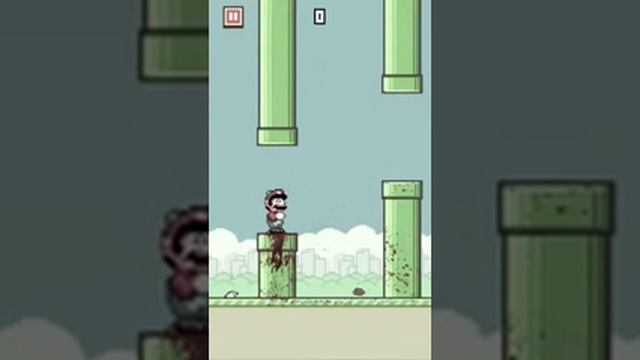 End Of Flappy Bird Mario Kill The Flappy bird смотреть онлайн