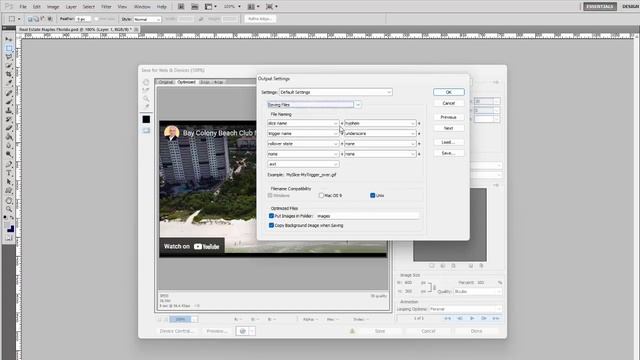 Remove Dashes from Save for Web in Photoshop CS5 смотреть онлайн