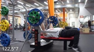 Новый цикл. Жим лежа (Bench Press) Мц5. Д1.