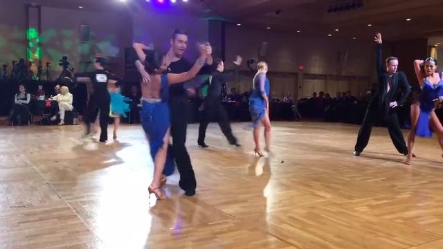 Samba ProAm final Holiday Dance Classic 2016 смотреть онлайн